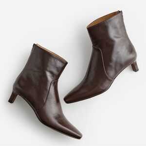 Madewell The Dimes Kitten Heel Boots, size 6.5